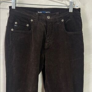 Ikeda 700 series vintage brown corduroy pants, boot cut flare size 27 Canada